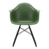 Cadeira de Braços Plástica Eames DAW / Base Ácer Preto